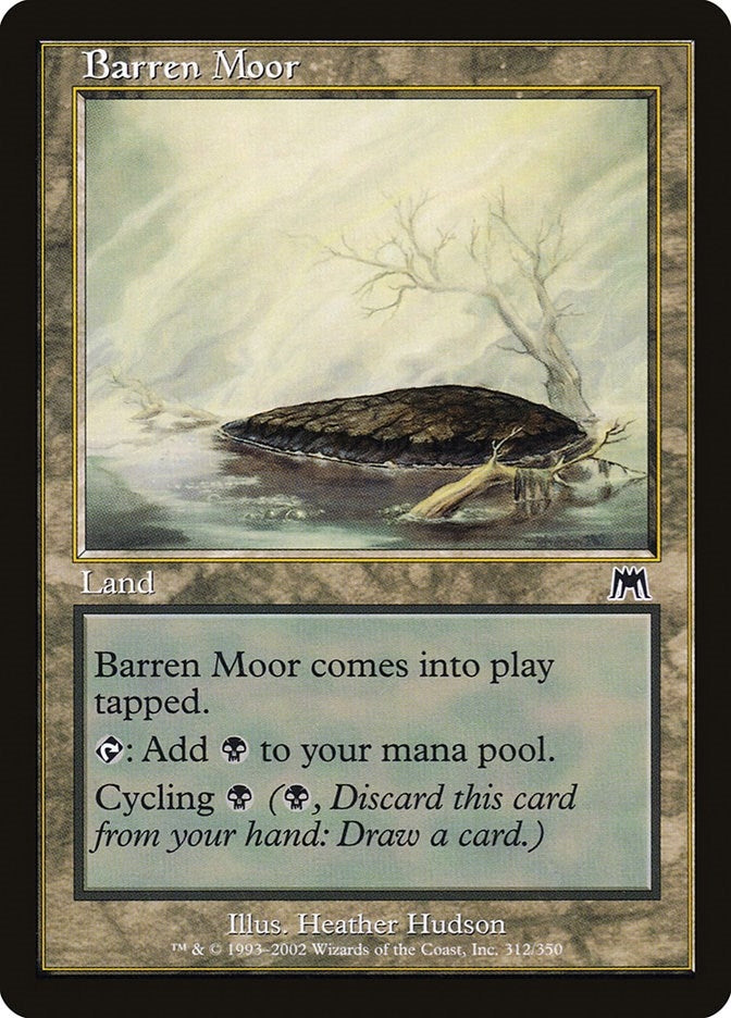 Image for Barren Moor (312) - Magic: The Gathering