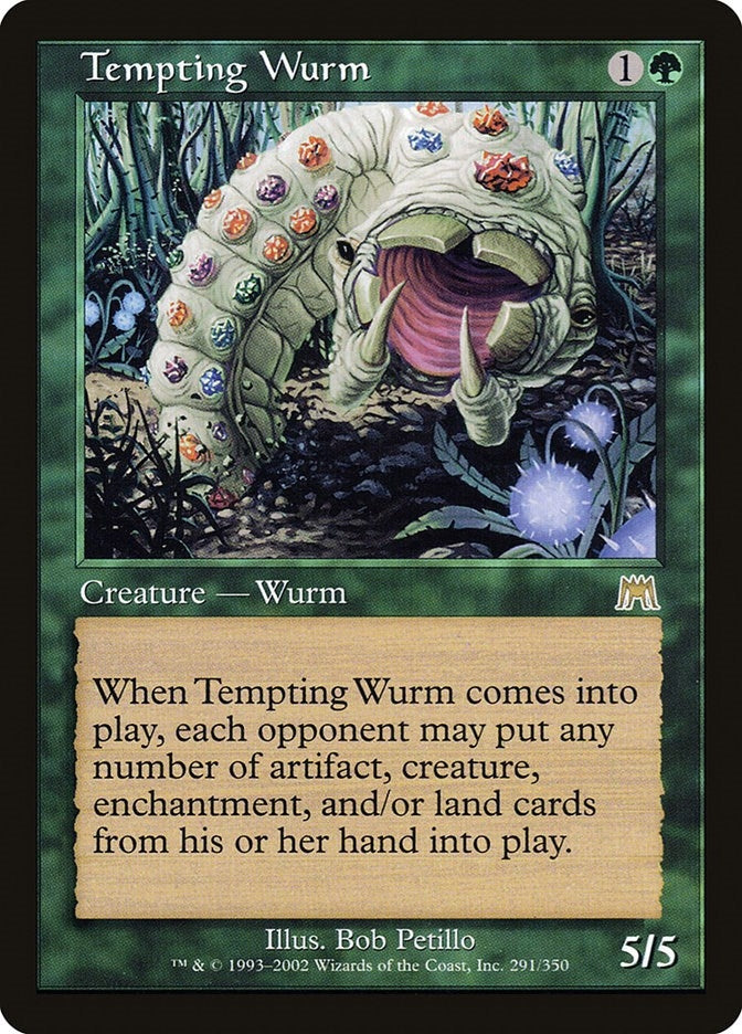 Image for Tempting Wurm (291) - Magic: The Gathering
