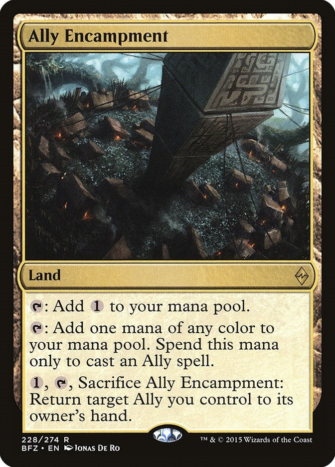 Image for Ally Encampment (228) (BFZ) - Magic: The Gathering