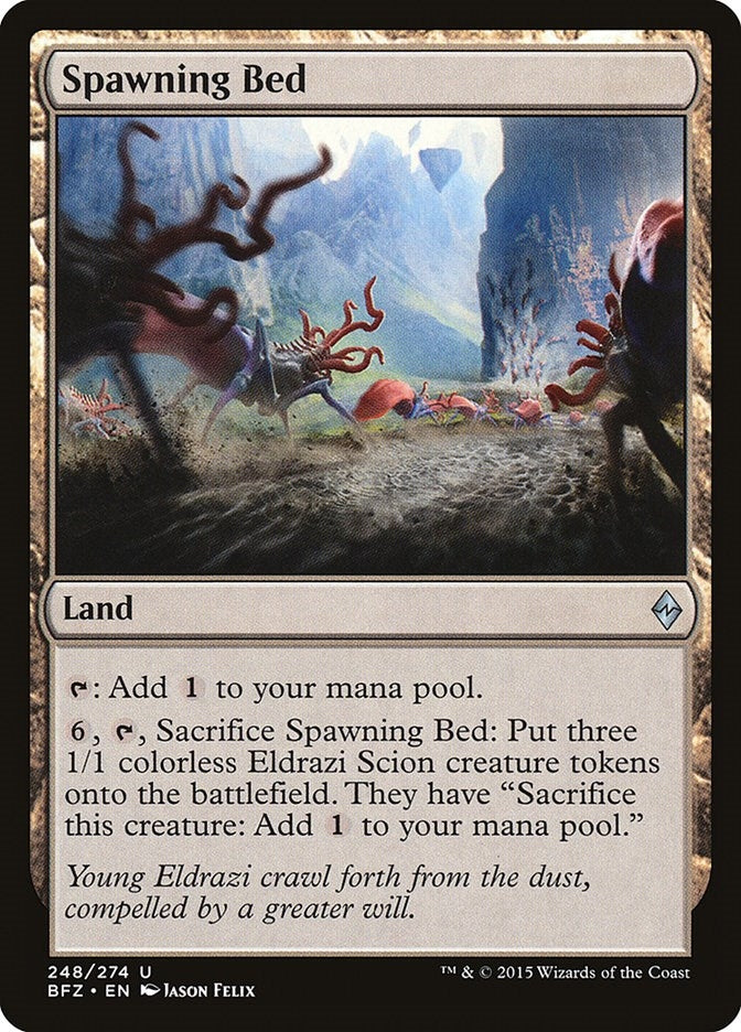 Image for Spawning Bed (248) (BFZ) - Magic: The Gathering