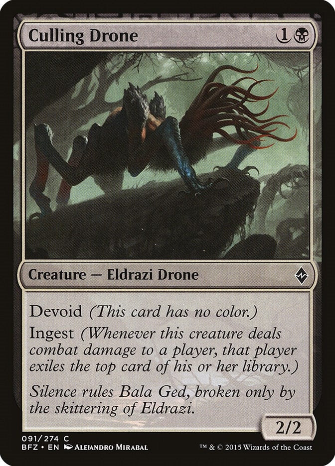 Image for Culling Drone (91) (BFZ) - Magic: The Gathering