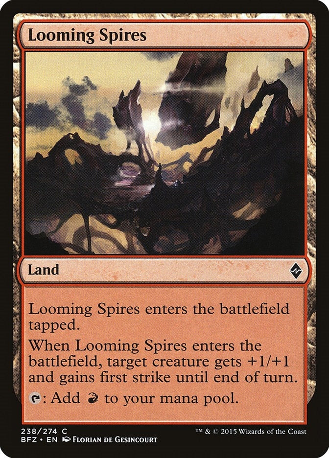 Image for Looming Spires (238) (BFZ) - Magic: The Gathering