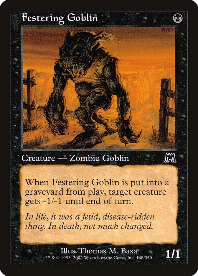 Image for Festering Goblin (148) - Magic: The Gathering