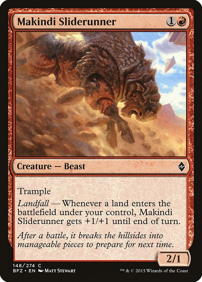 Image for Makindi Sliderunner (148) (BFZ) - Magic: The Gathering