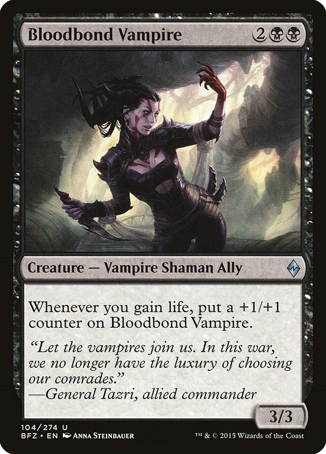 Image for Bloodbond Vampire (104) (BFZ) - Magic: The Gathering