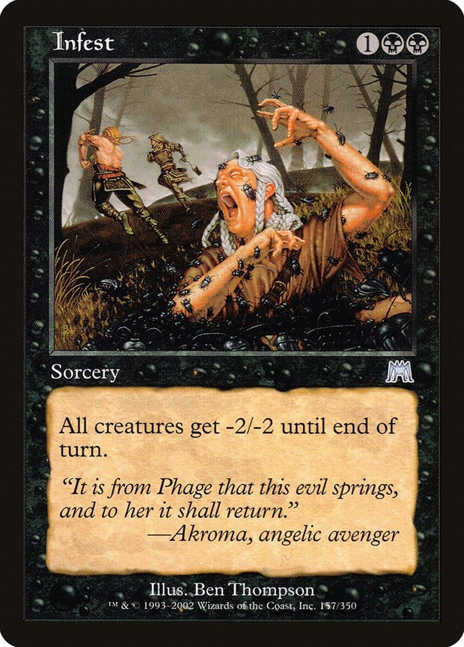 Image for Infest (157) - Magic: The Gathering