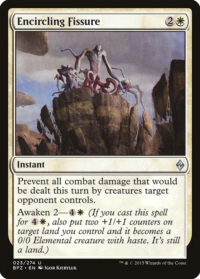 Image for Encircling Fissure (23) (BFZ) - Magic: The Gathering