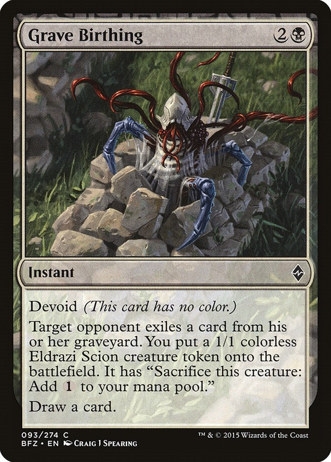 Image for Grave Birthing (93) - Magic: The Gathering
