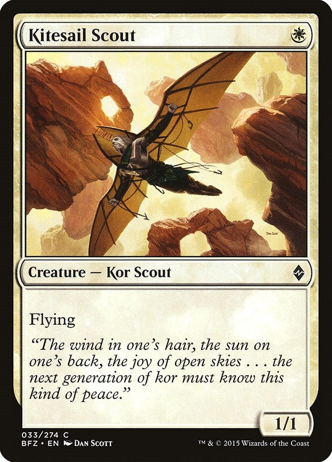 Image for Kitesail Scout (33) (BFZ) - Magic: The Gathering