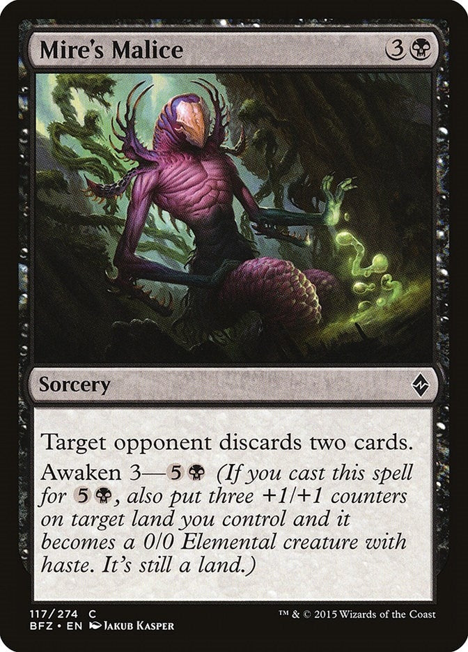 Image for Mire's Malice (117) - Magic: The Gathering