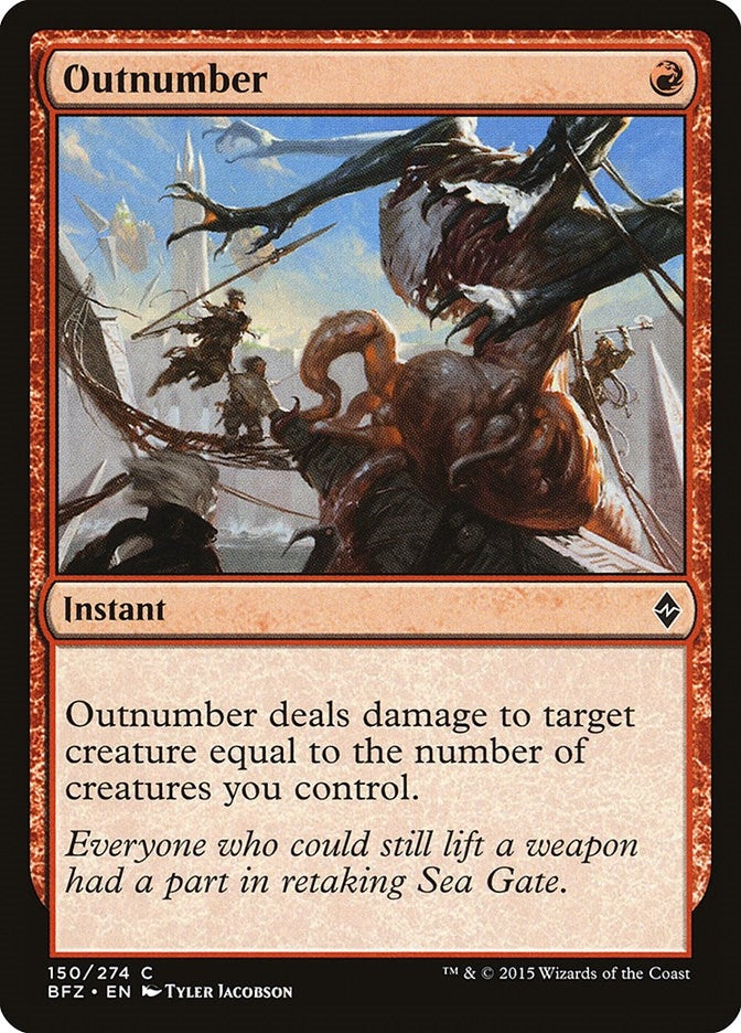 Image for Outnumber (150) - Magic: The Gathering
