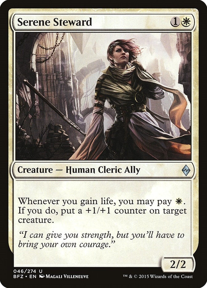 Image for Serene Steward (46) - Magic: The Gathering
