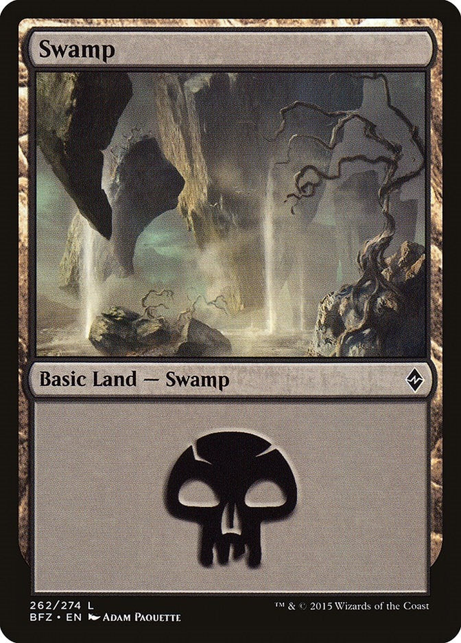 Image for Swamp (262) (262) - Magic: The Gathering