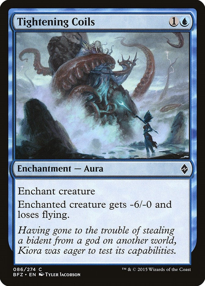 Image for Tightening Coils (86) - Magic: The Gathering