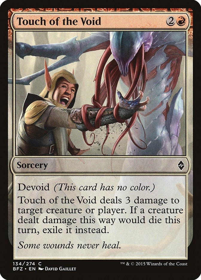 Image for Touch of the Void (134) (BFZ) - Magic: The Gathering