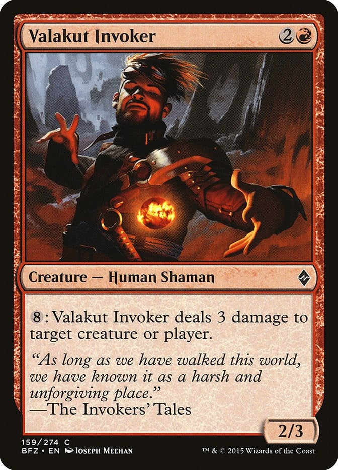 Image for Valakut Invoker (159) (BFZ) - Magic: The Gathering