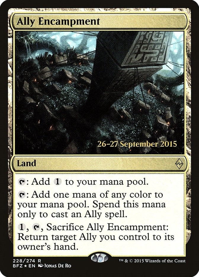 Image for Ally Encampment (228) (PRE) - Magic: The Gathering