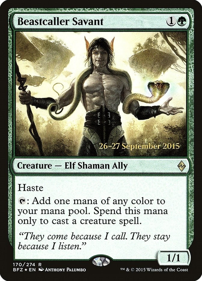 Image for Beastcaller Savant (170) - Magic: The Gathering