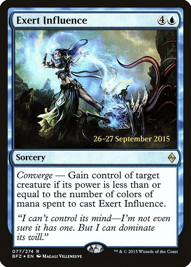 Image for Exert Influence (77) - Magic: The Gathering