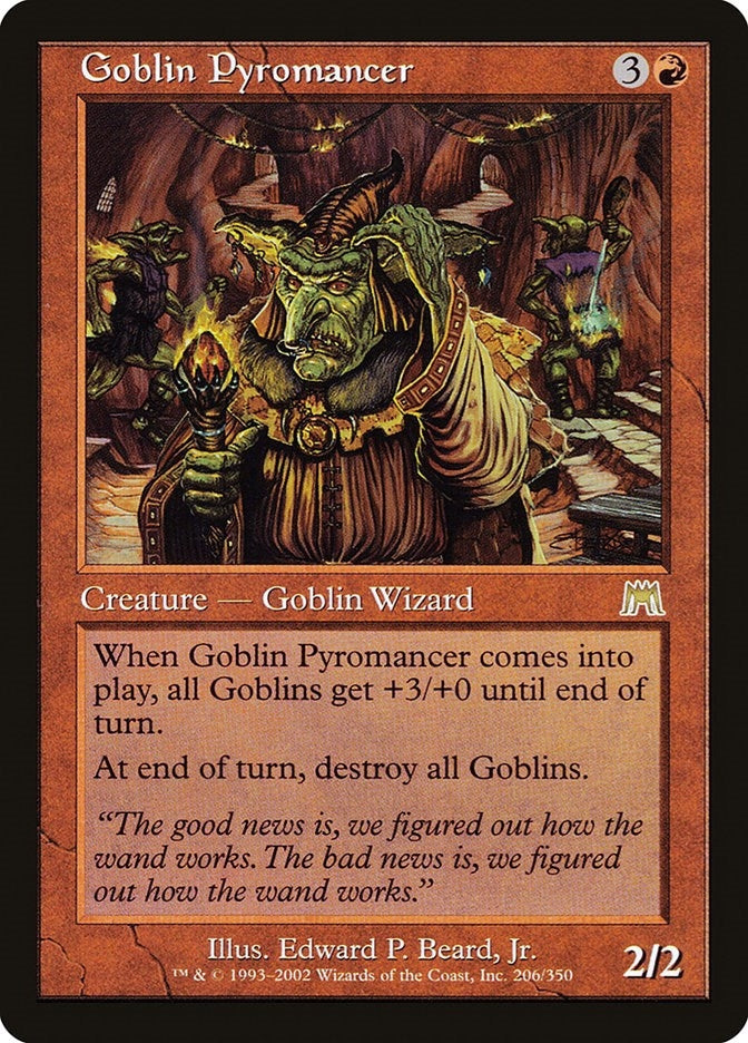 Image for Goblin Pyromancer (206) - Magic: The Gathering
