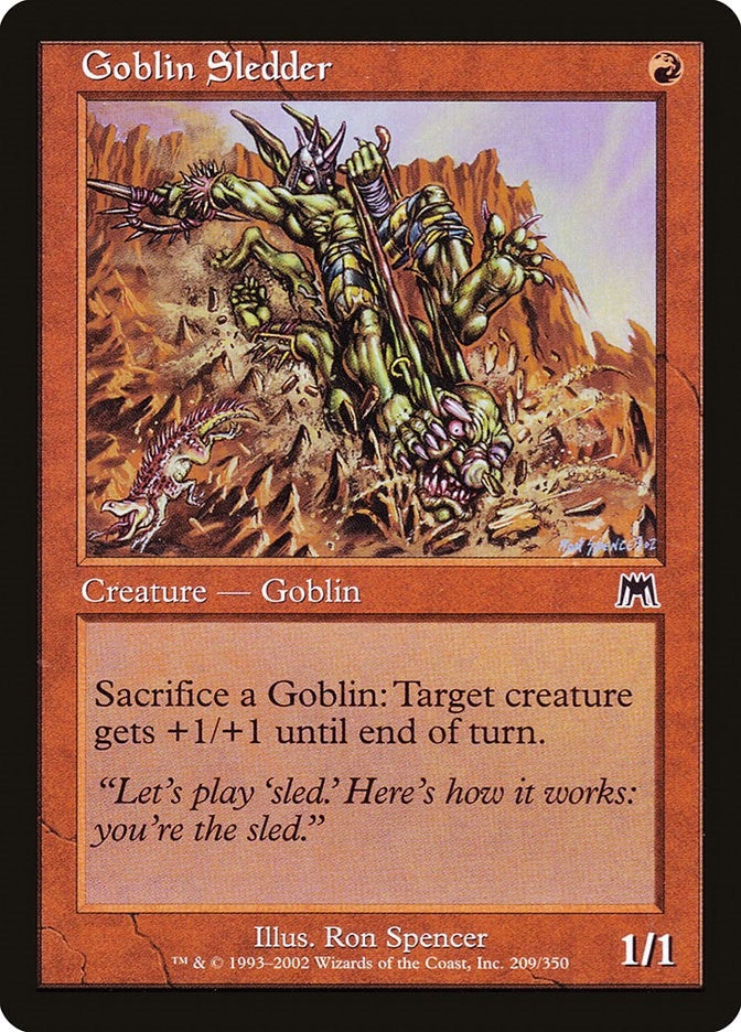 Image for Goblin Sledder (209) - Magic: The Gathering