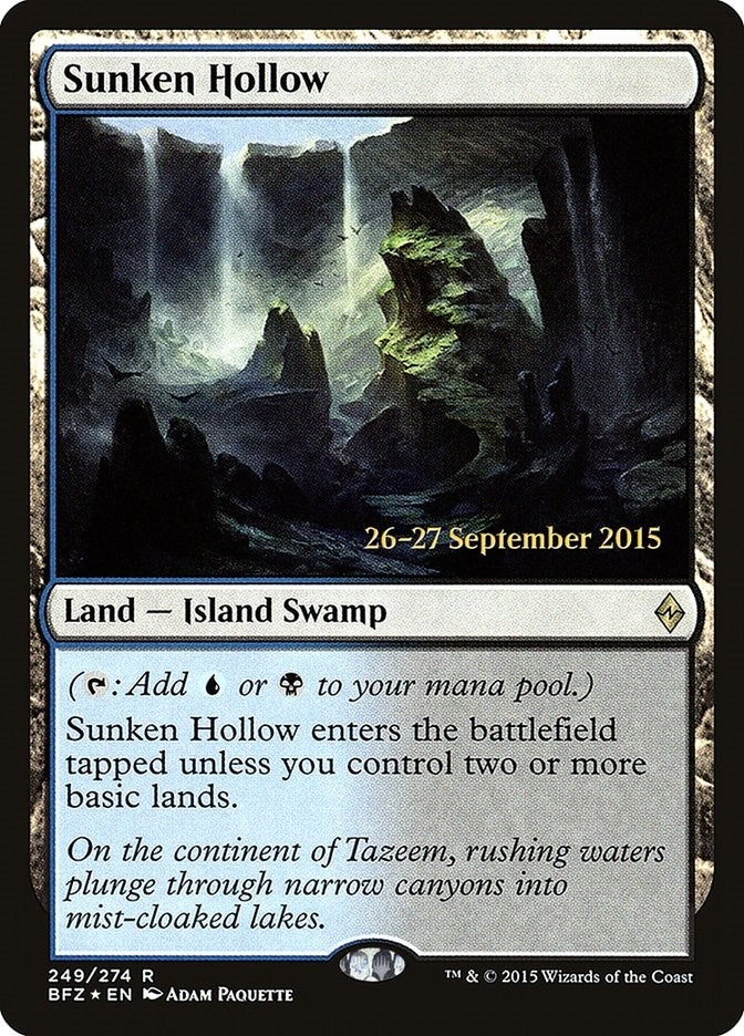Image for Sunken Hollow (249) - Magic: The Gathering