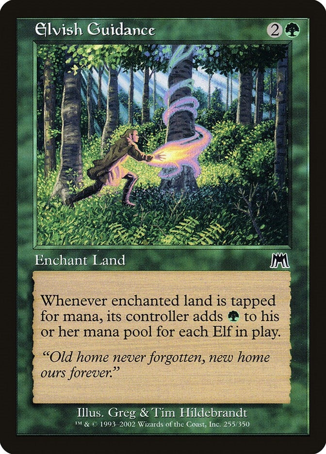 Image for Elvish Guidance (255) - Magic: The Gathering