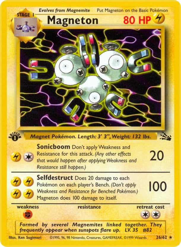 Image for Magneton (26) (26/62) (FO) - Pokemon