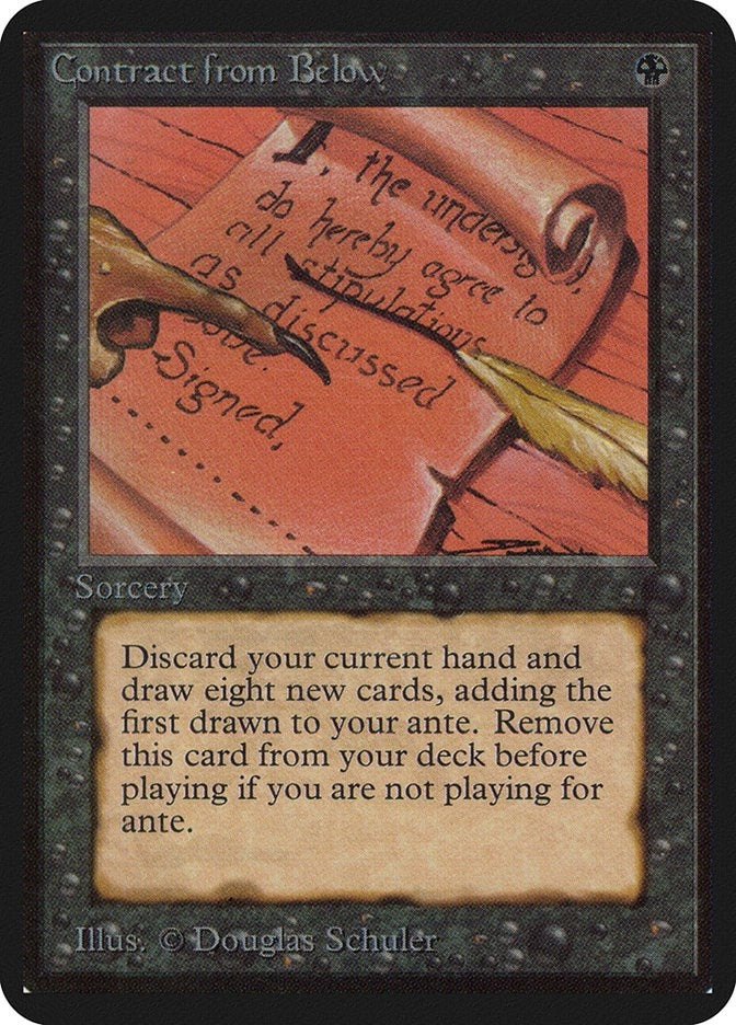 Image for Contract from Below - Magic: The Gathering