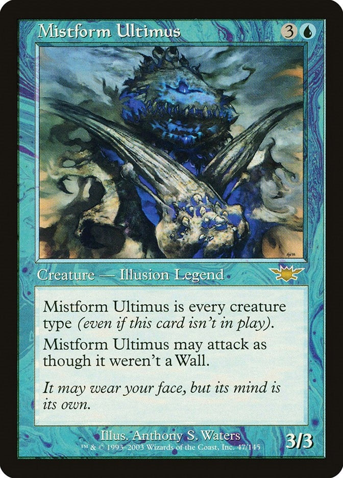 Image for Mistform Ultimus (47) - Magic: The Gathering