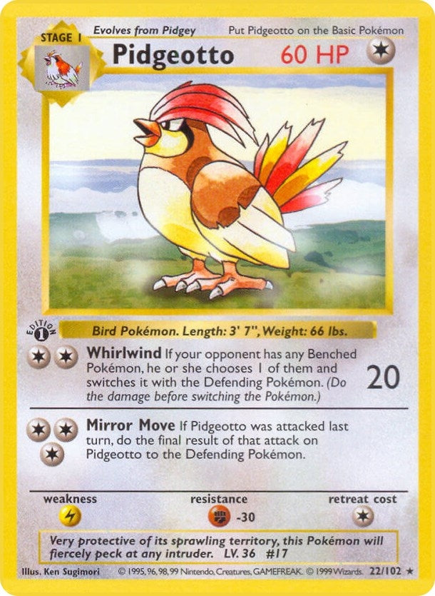 Image for Pidgeotto (022/102) (BSS) - Pokemon