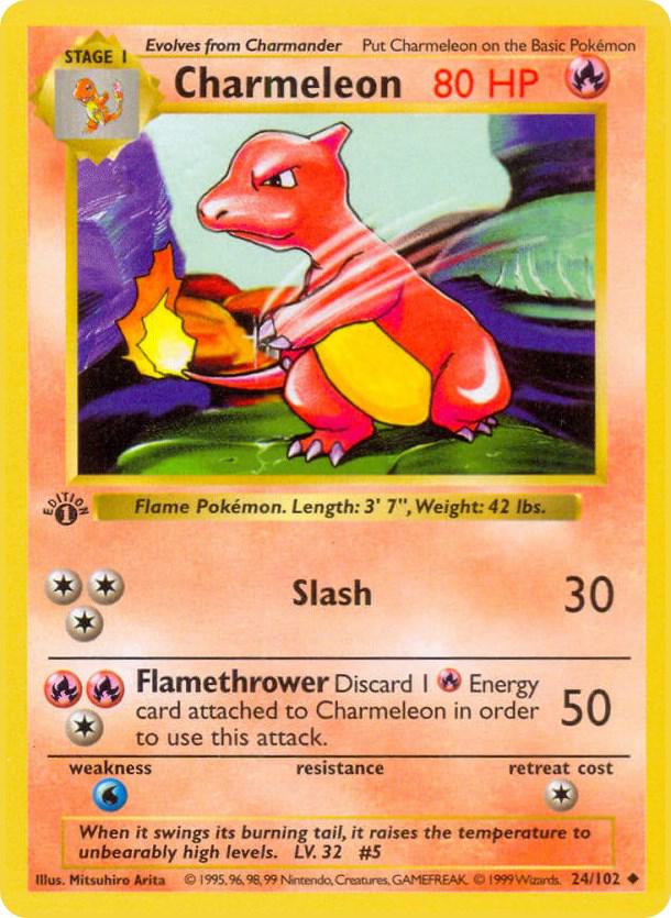 Image for Charmeleon (024/102) (BSS) - Pokemon