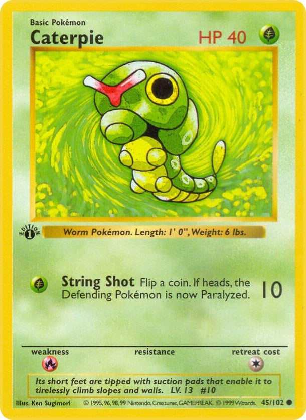 Image for Caterpie (045/102) (BSS) - Pokemon