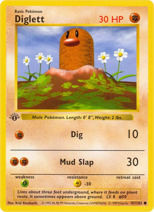 Image for Diglett (047/102) (BSS) - Pokemon