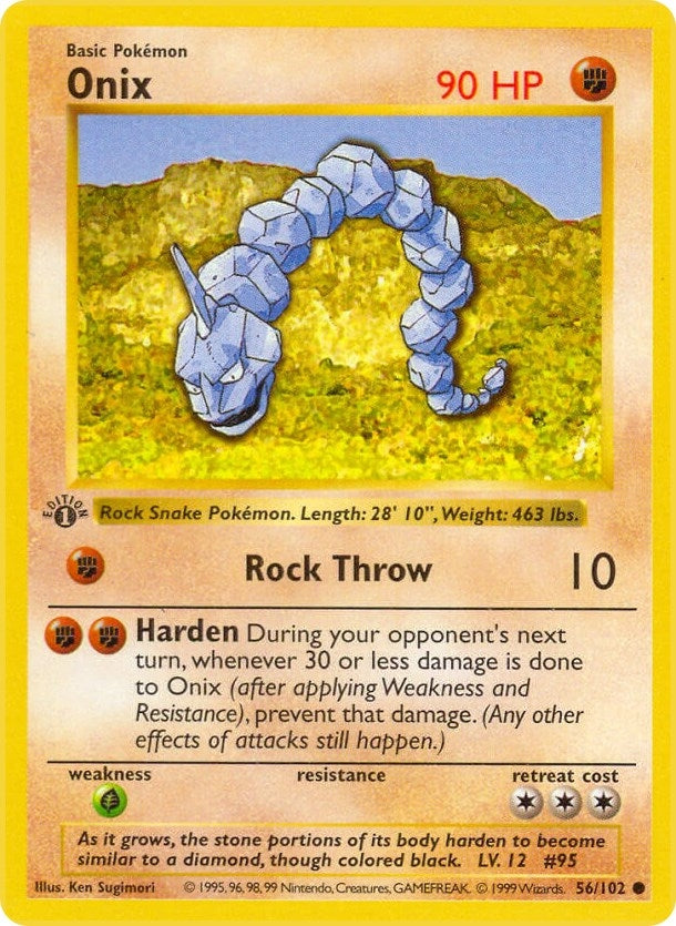 Image for Onix (056/102) (BSS) - Pokemon