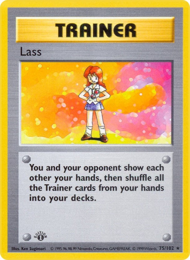 Image for Lass (075/102) (BSS) - Pokemon