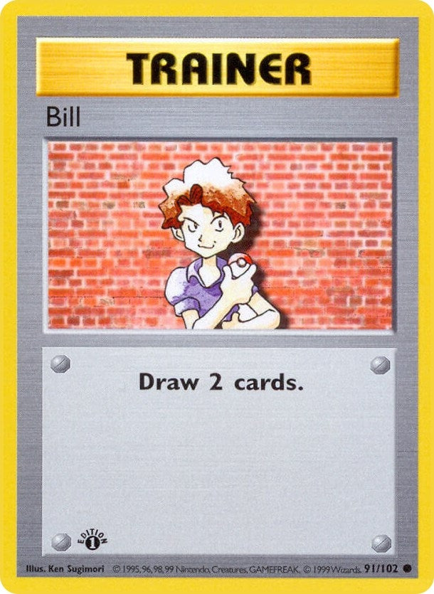 Image for Bill (091/102) (BSS) - Pokemon