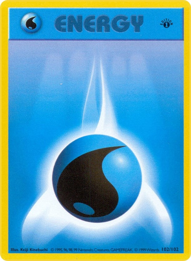 Image for Water Energy (102/102) (BSS) - Pokemon