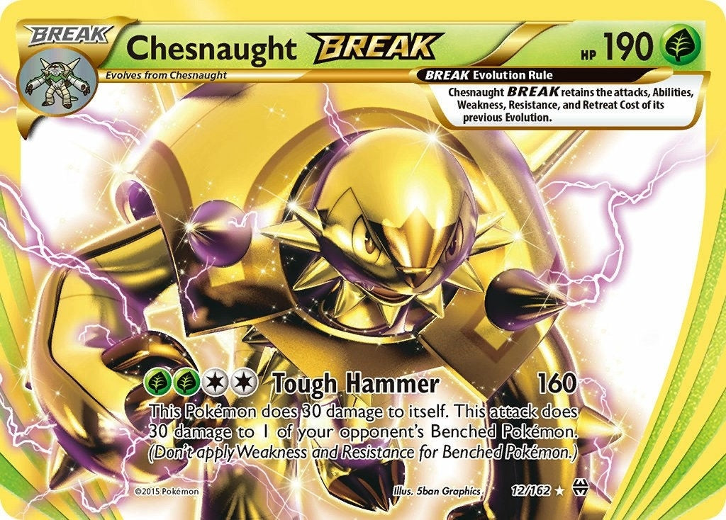 Image for Chesnaught BREAK (12/162) (BKT) - Pokemon