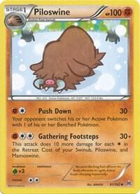Image for Piloswine (81/162) (BKT) - Pokemon
