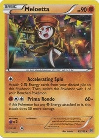 Image for Meloetta (85/162) (BKT) - Pokemon