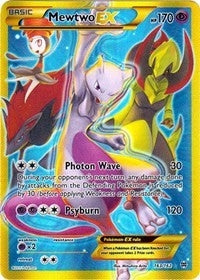 Image for Mewtwo EX (163 Secret Full Art) (163/162) (BKT) - Pokemon
