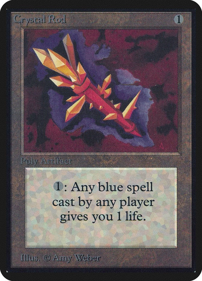 Image for Crystal Rod - Magic: The Gathering
