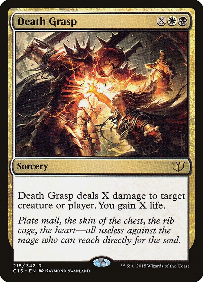 Image for Death Grasp (215) (C15) - Magic: The Gathering