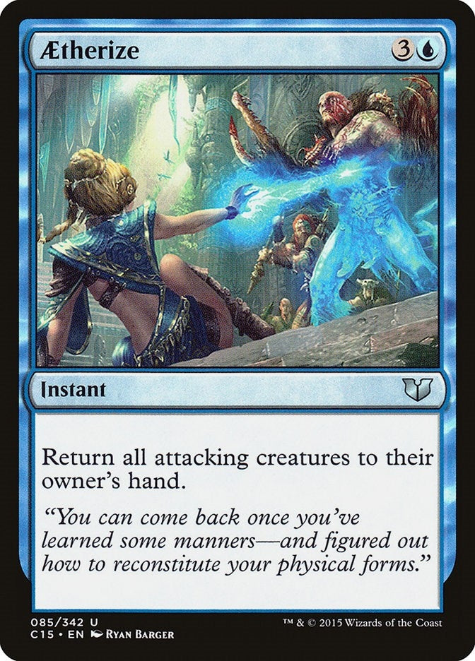 Image for Aetherize (85) (C15) - Magic: The Gathering