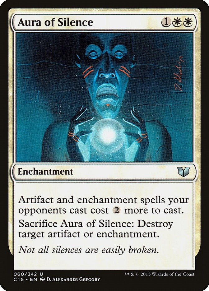 Image for Aura of Silence (60) (C15) - Magic: The Gathering