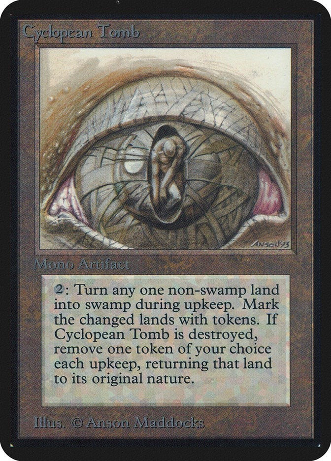 Image for Cyclopean Tomb - Magic: The Gathering