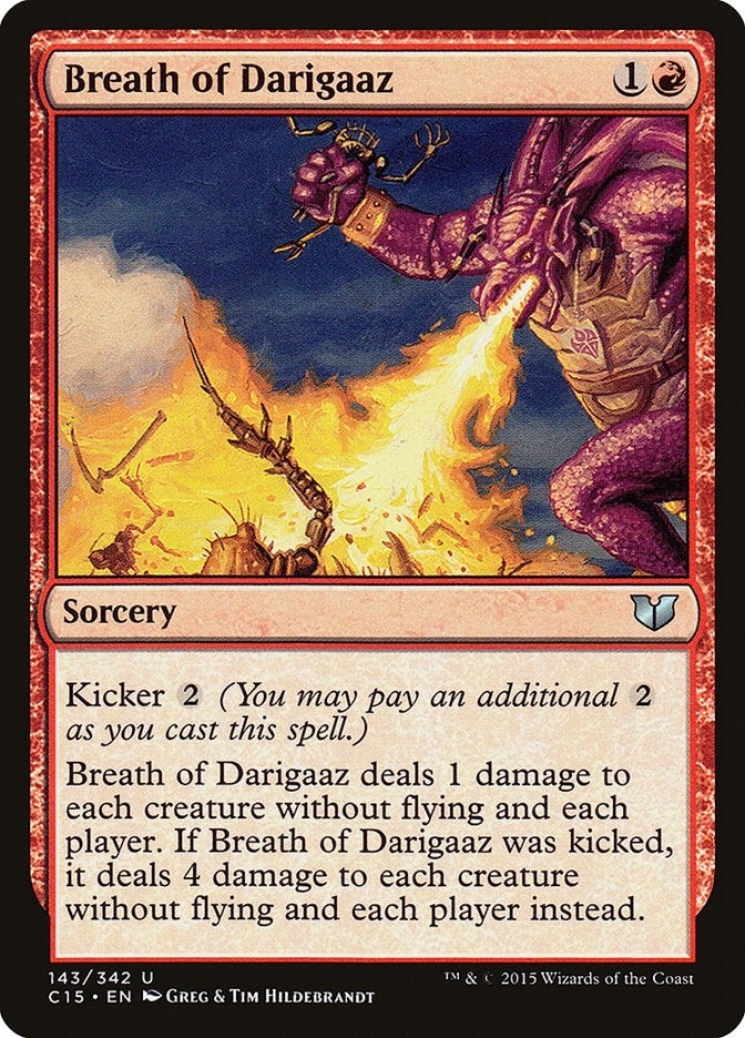 Image for Breath of Darigaaz (143) (C15) - Magic: The Gathering