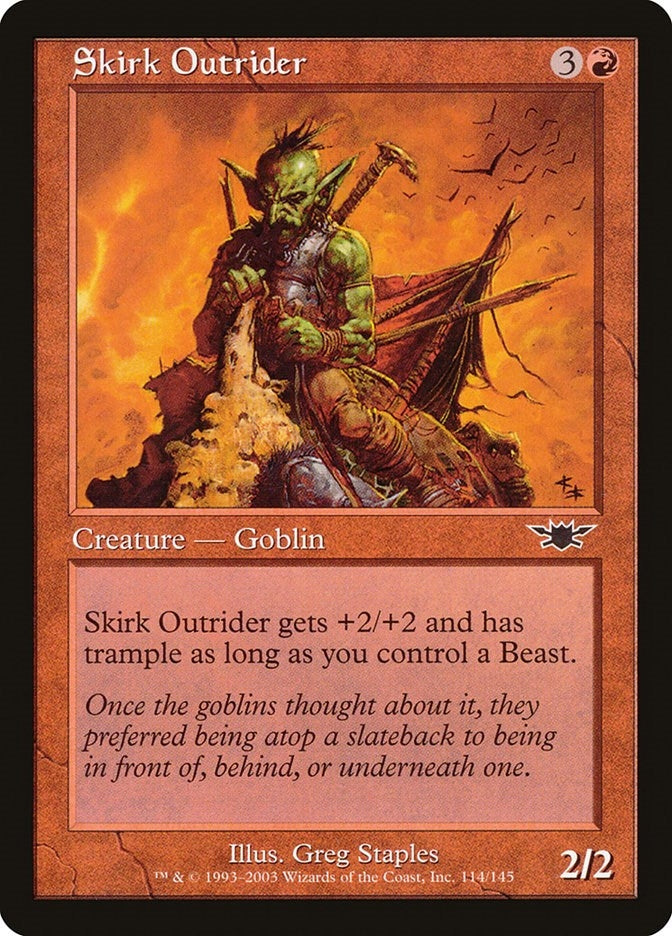 Image for Skirk Outrider (114) - Magic: The Gathering