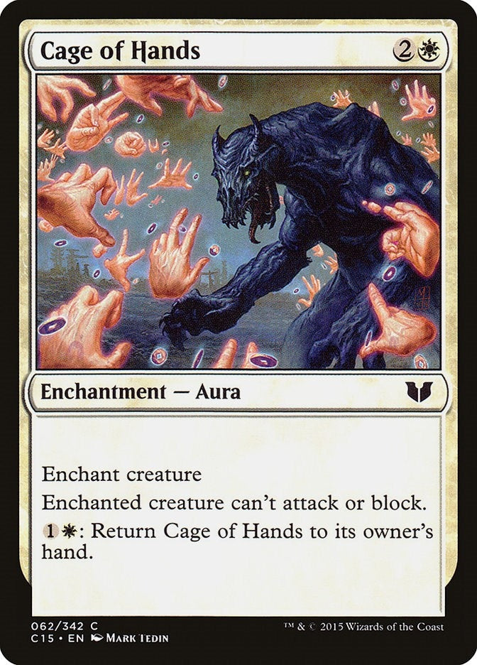 Image for Cage of Hands (62) (C15) - Magic: The Gathering